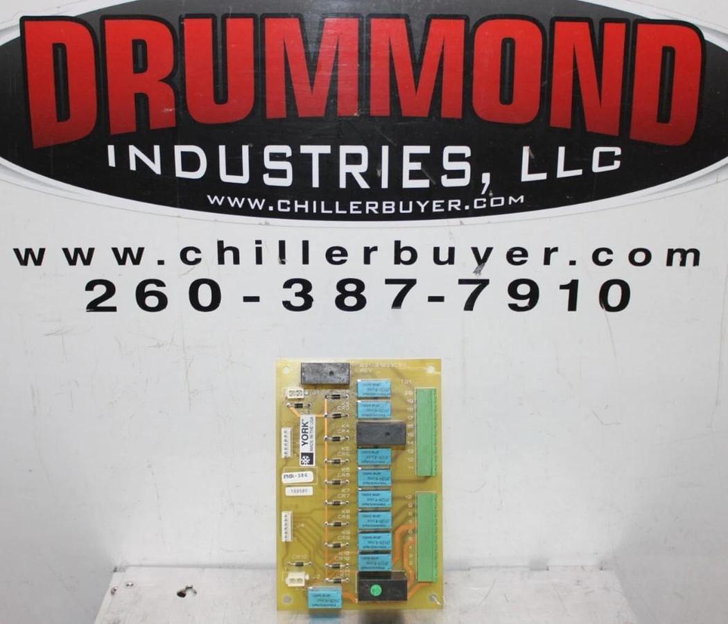 Used YORK HVAC CHILLER RELAY CIRCUIT BOARD 031-01093C00 **WARRANTY INCLUDED**