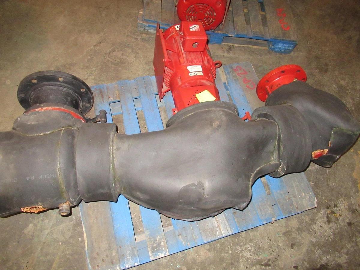 Used ARMSTRONG INSULATED SUCTION GUIDE 516-889 6" INLET 8" OUTLET W/ CM223T MOTOR