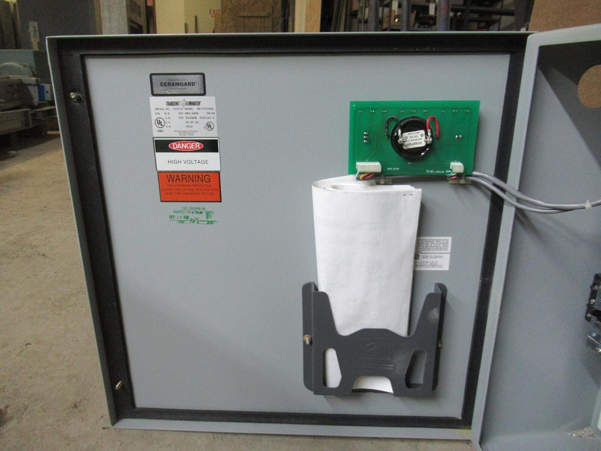 Used ADVANCED PROTECTION TECHNOLOGIES ASCO TRANSIENT ELIMINATOR TE/2000XHP 208/120 Y
