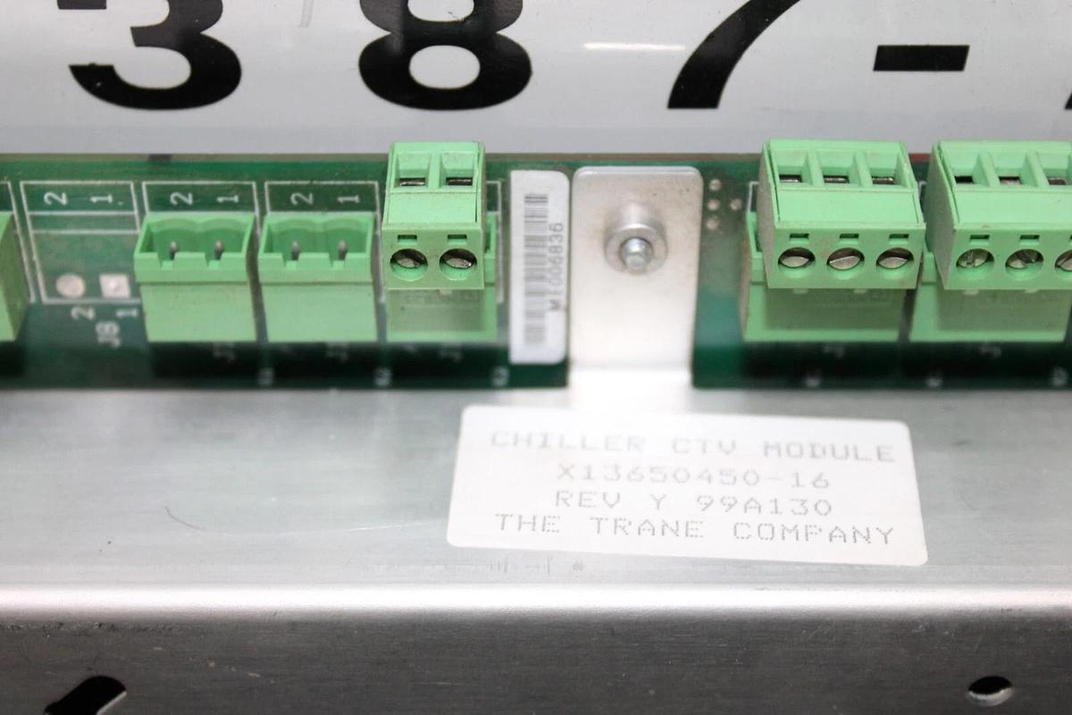 Used TRANE CHILLER CTV MODULE X13650450-16 REV. Y **WARRANTY INCLUDED**
