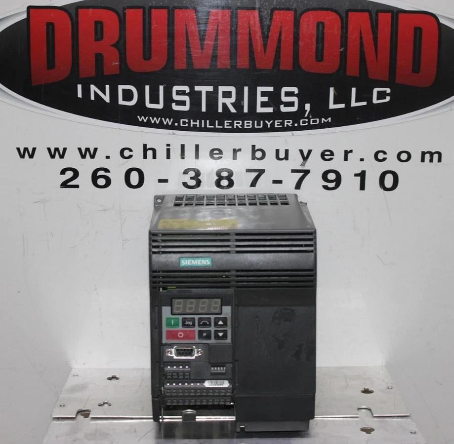 Used SIEMENS MICROMASTER VECTOR DRIVE 6SE3215-2CB40 240V 5.5 AMP 1.5 HP