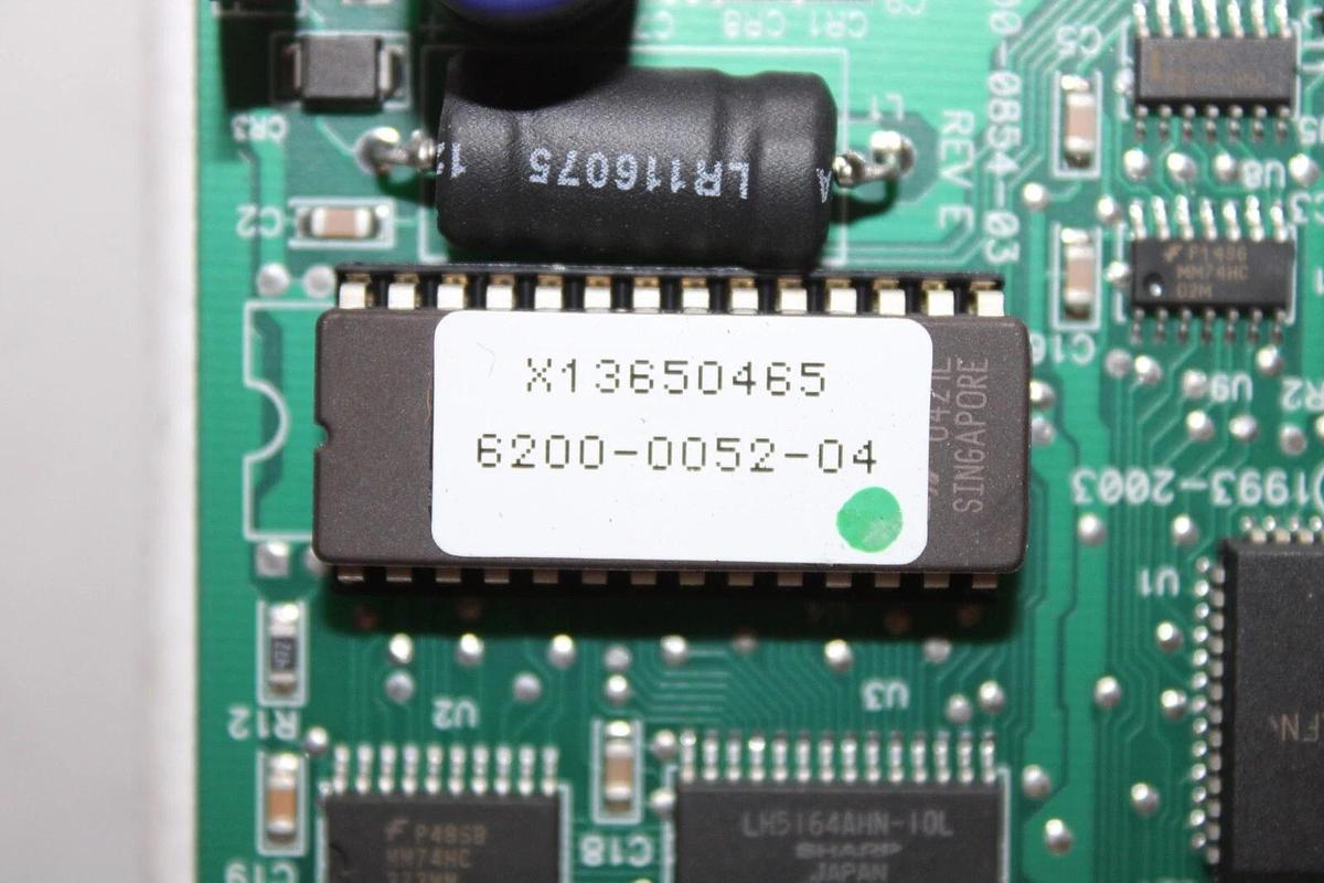 Used TRANE HMI CHILLER PURGE KEYPAD X13650465 6200-0052-04 6400-0854-03 REV. E