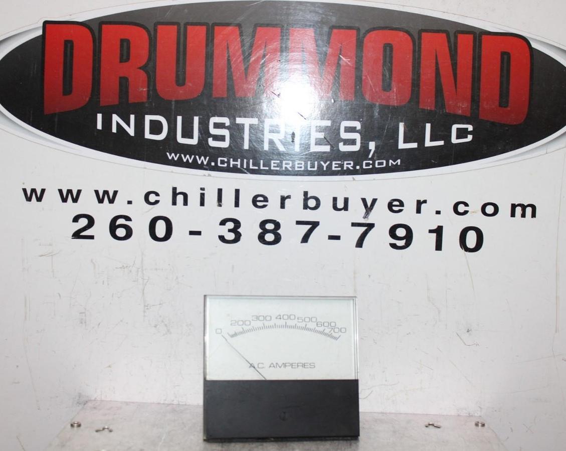 Used CROMPTON AC AMPERES METER 02AA-LSXX 0-700 SCALE **WARRANTY INCLUDED**