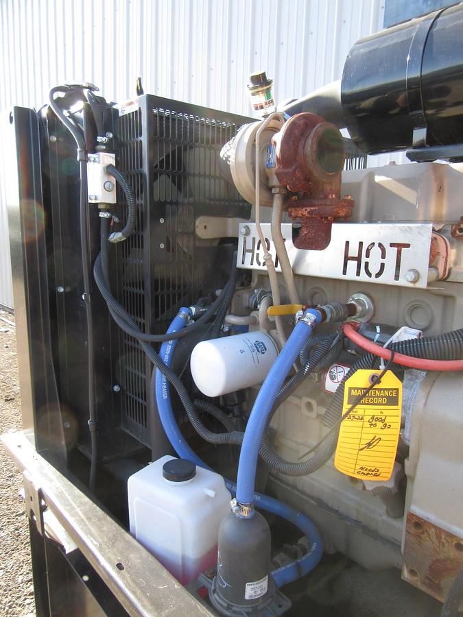 Used 30 KW DIESEL GENERATOR GENERAC 120/240 VOLT SINGLE PHASE 277 HOURS VIDEO WE SHIP