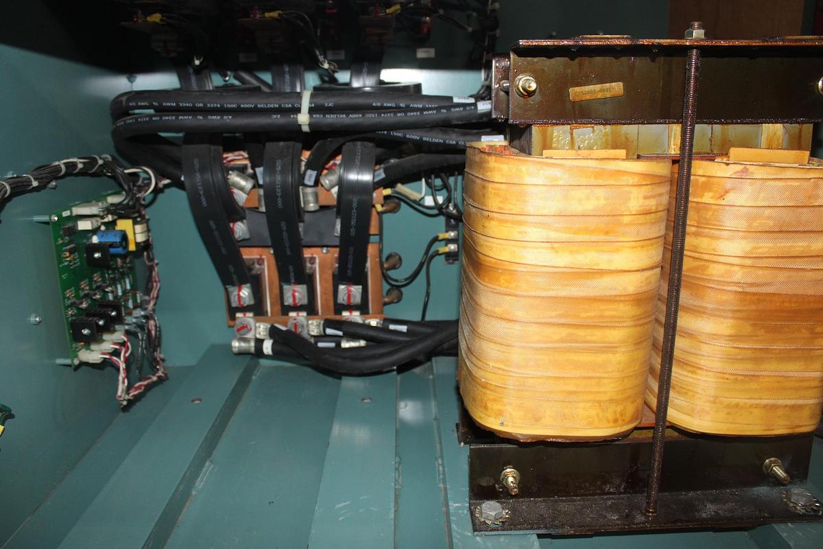 Used EGS HEVI DUTY DELTA TRANSFORMER T5H112S 112 KVA 3-PHASE HIGH: 480V LOW: 240/120V