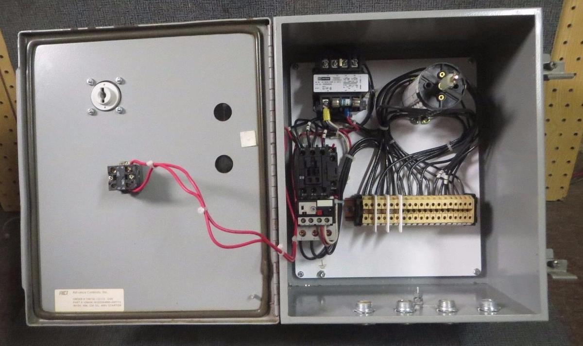 Used ADVANCED CONTROLS IBYSS VARIABLE FREQUENCY BYPASS 20 HP 480V # AC03284080-480T12