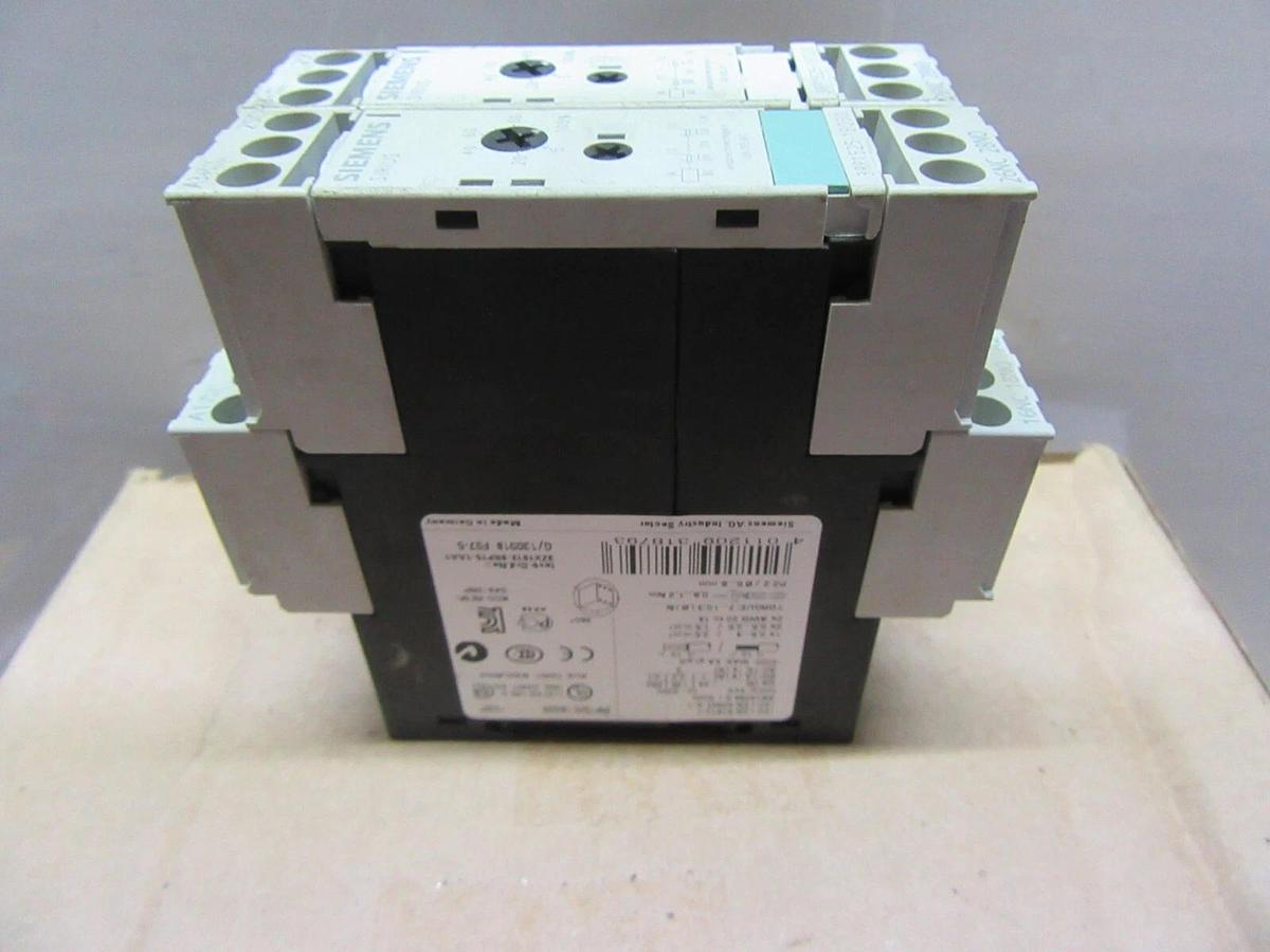 Used LOT OF 2 SIEMENS 3RP1525-1BQ30 TIME DELAY RELAY 3 AMP 240 VOLT **WARRANTY**