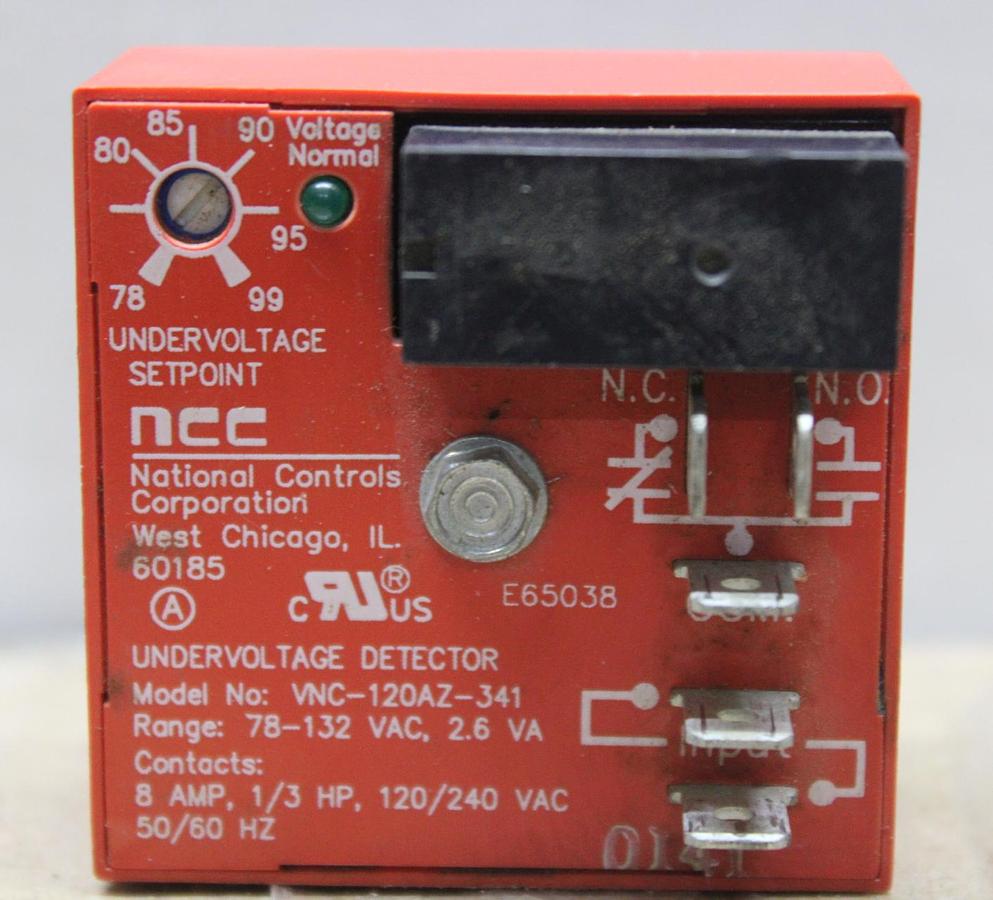 Used LOT OF 3 NCC SOLID STATE TIME DELAY Q1T-00001-315 240 VOLT 1 AMP 0.05-1 SECOND DELAY