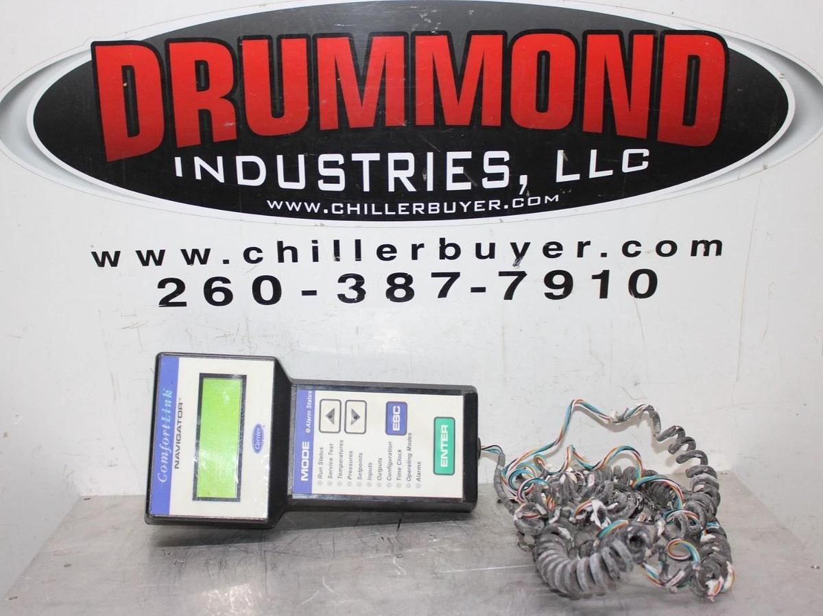 Used CARRIER COMFORTLINK NAVIGATOR HANDHELD CONTROLLER CEPL130435-01 HK50AA033