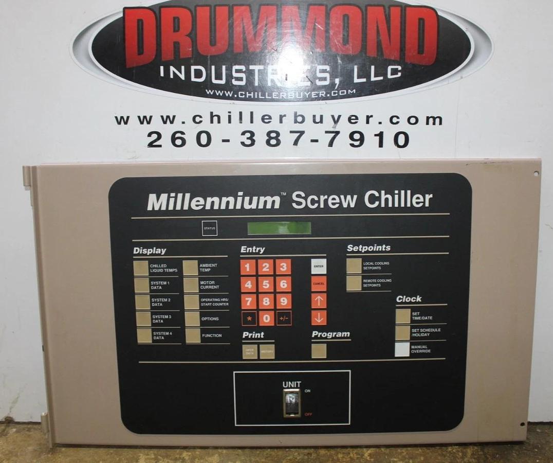 Used YORK MILLENNIUM SCREW CHILLER CONTROL PANEL 024-30910-000 **WARRANTY**