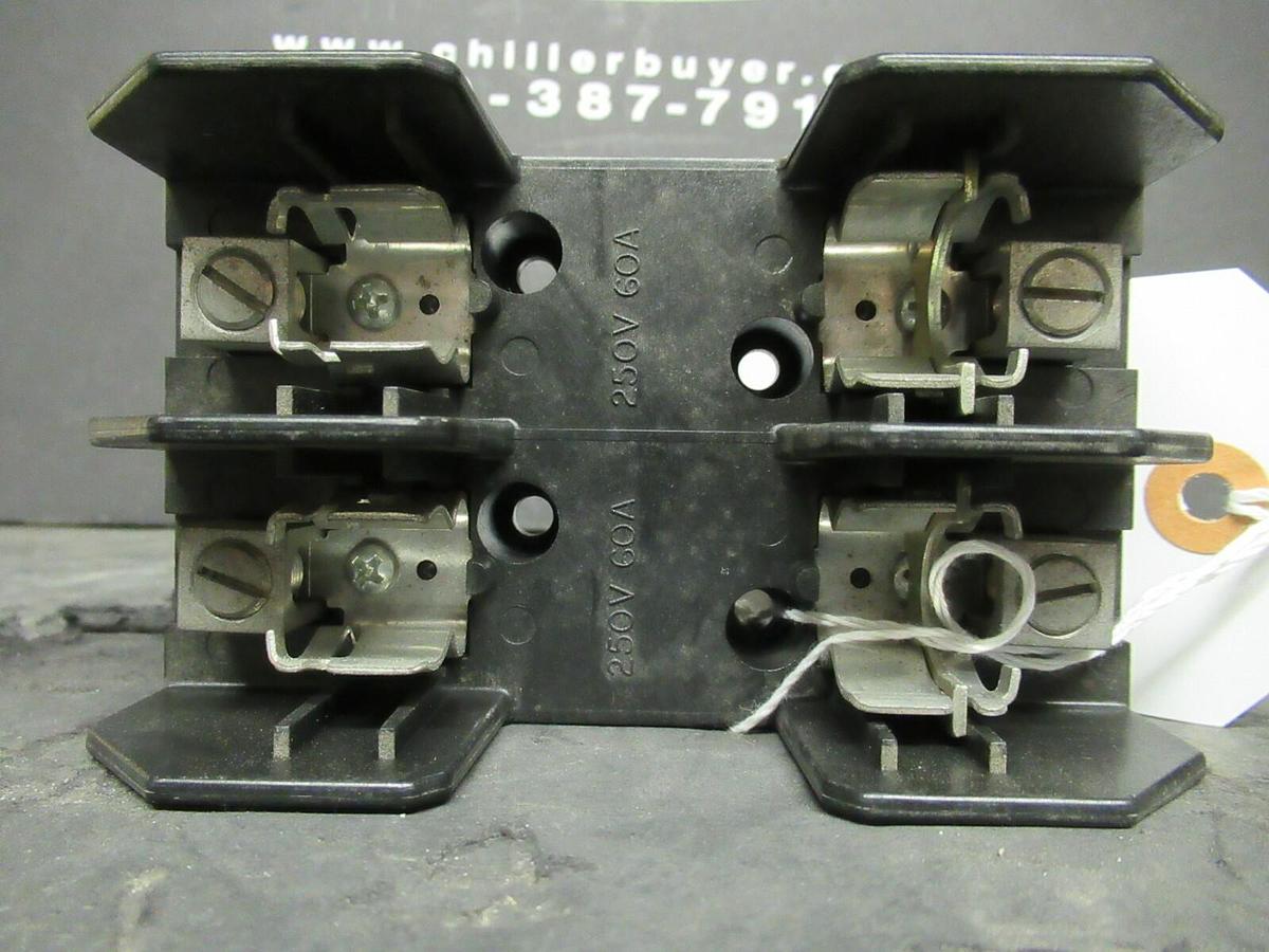 Used LITTELFUSE FUSE HOLDER LR25060-2CR FOR 60 AMP 250 V FUSES **WARRANTY**