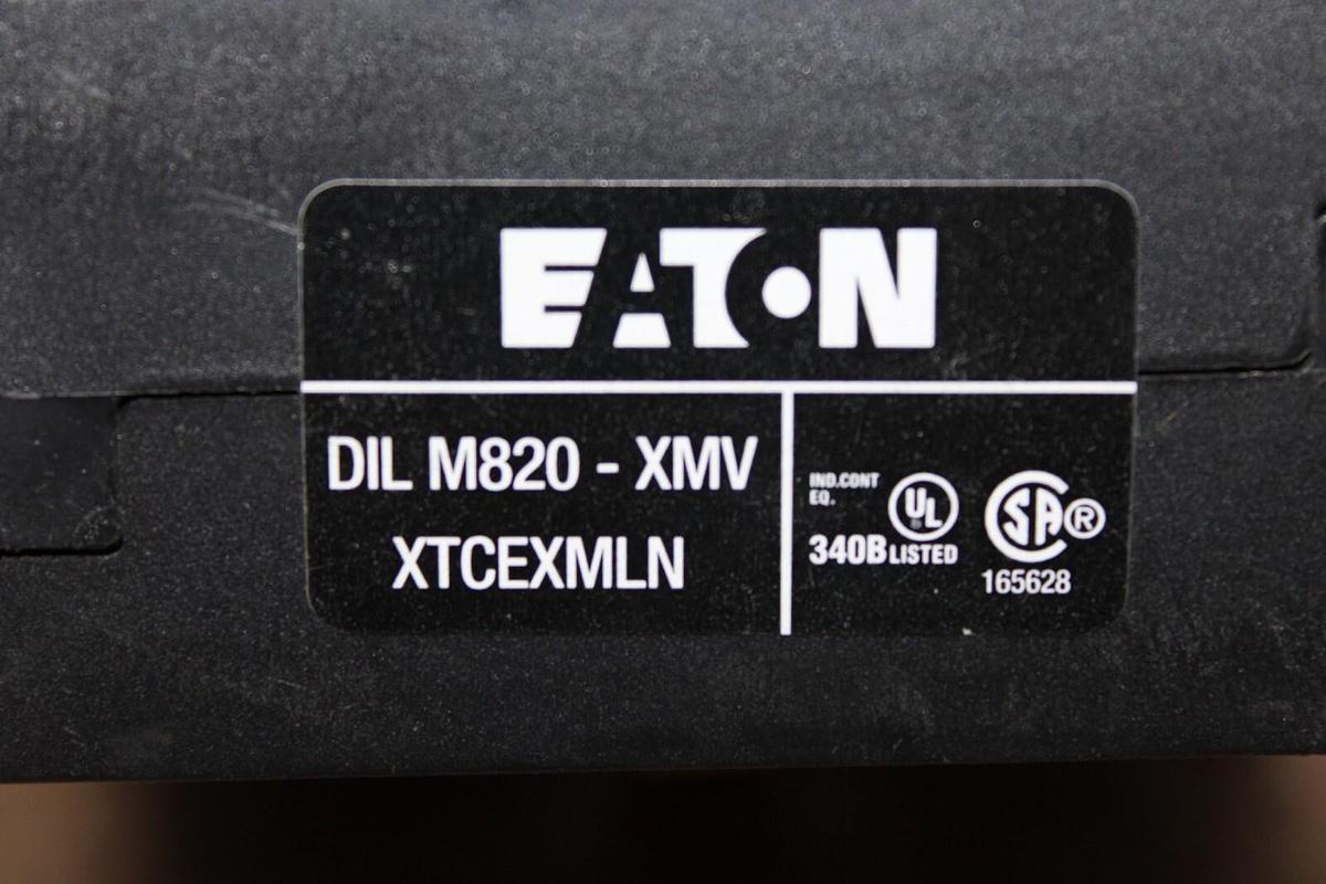Used EATON CONTACTOR INTERLOCK DIL-M820-XMV XTCEXMLN *FOR DIL-M580*