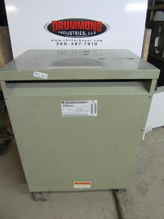 Used GE TRANSFORMER 9T23B4008G22 93 KVA 3-PHASE PRI: 460 VOLT SEC: 460/266 VOLT