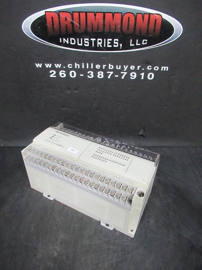 Used MITSUBISHI PROGRAMMABLE CONTROLLER FXON-60MR-D 24 VDC 24 WATT FX0N-60MR-D