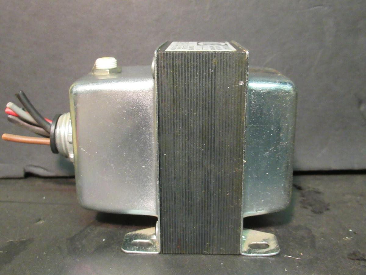 Used 0.050 (50 VA) RIB CONTROL TRANSFORMER 208 277 480 VAC PRI TO 24 V SEC TR50VA017