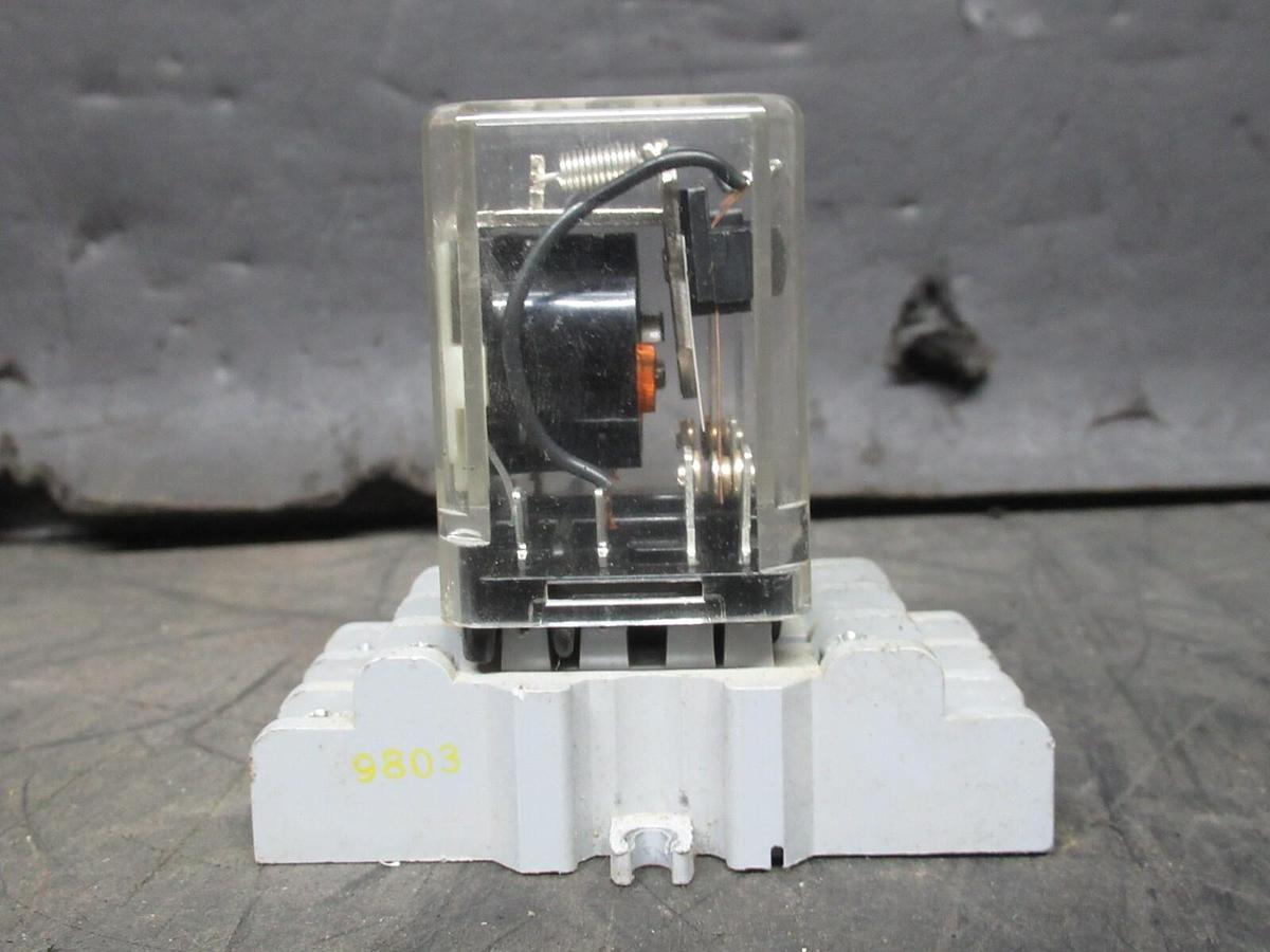 Used LOT OF 2 POTTER & BRUMFIELD RELAY KUP-11A15-120 120/240 VOLT 10 AMP 1/3 HP