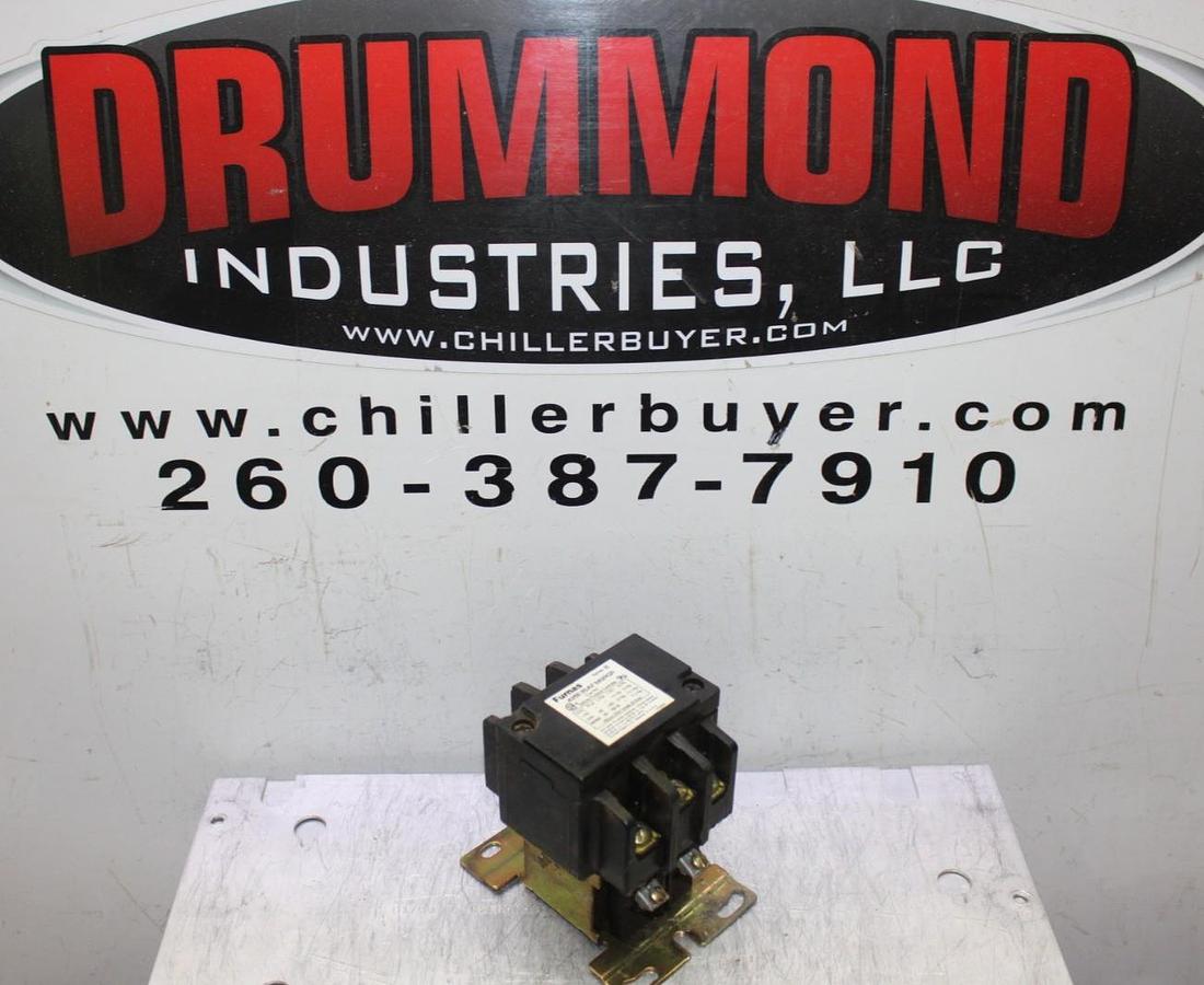 Used FURNAS CONTACTOR 42BE35AF382RGR 30 AMP 600 VAC 7.5 HP 3-POLE COIL: 110/120V
