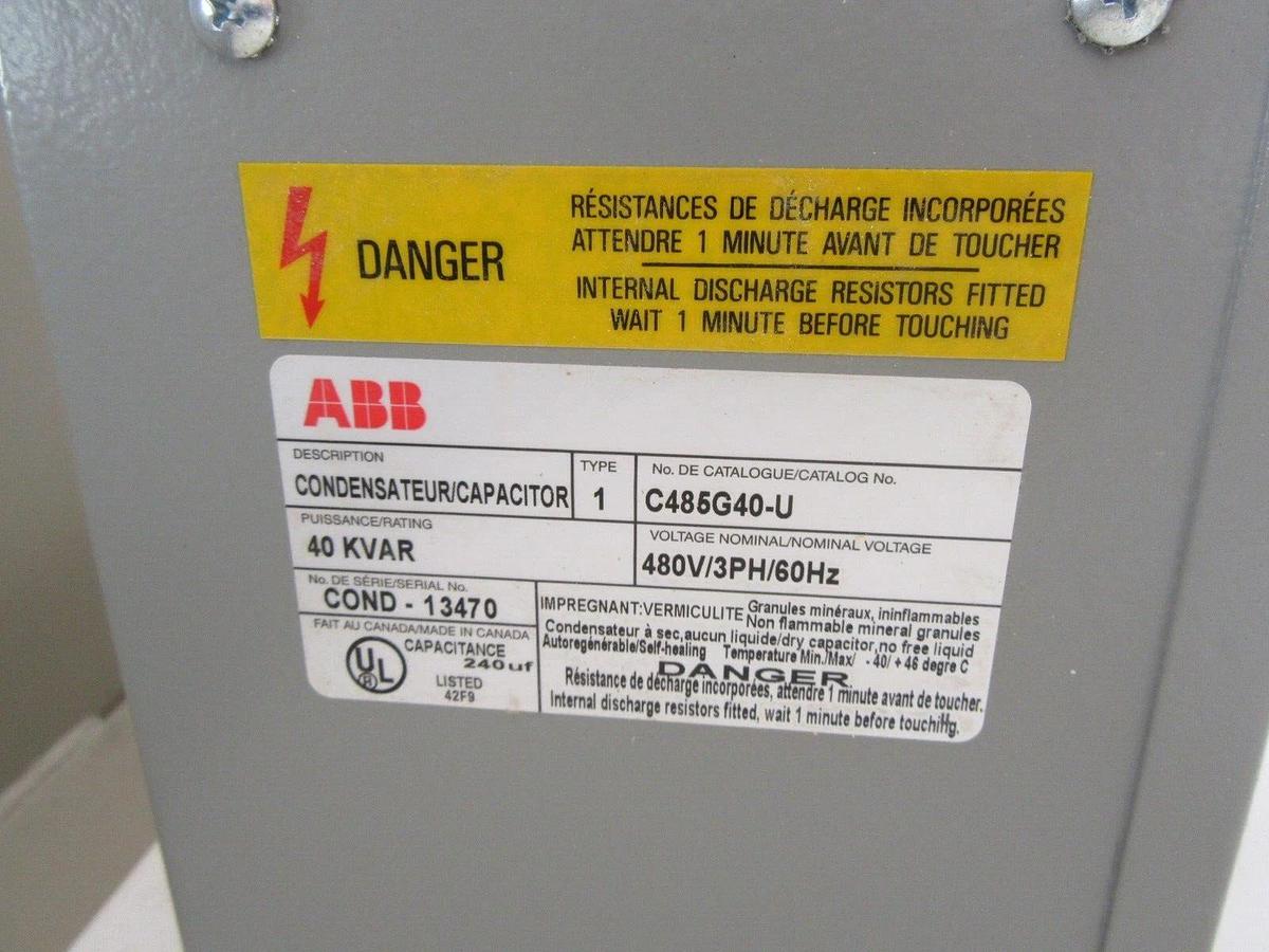 Used MCQUAY BENSHAW 650 HP STARTER 862 AMPS 460 VAC 3 PH M183C-FSCDWD3-862A-460-1