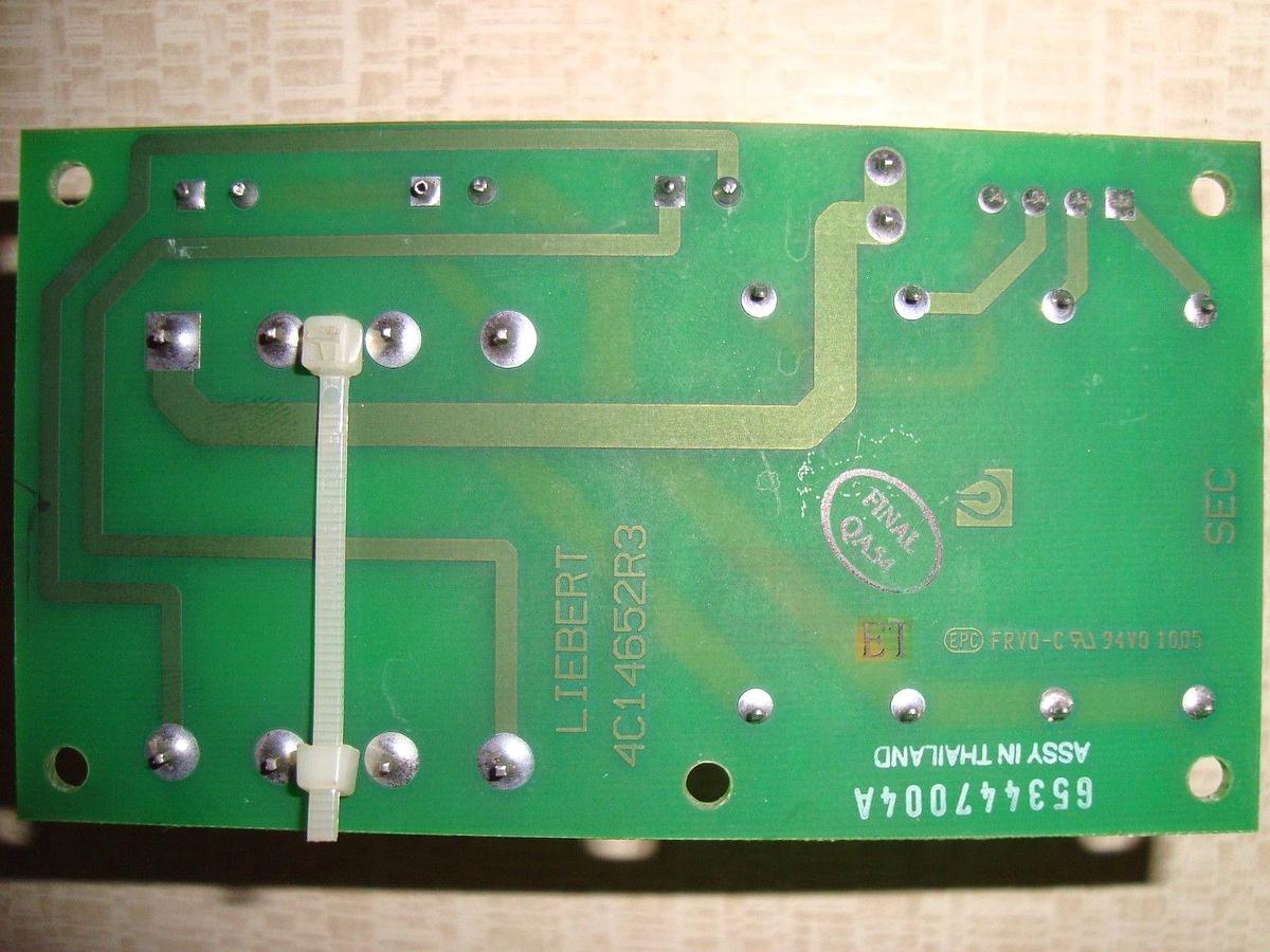 Used LIEBERT FUSE CIRCUIT BOARD CARD  MODEL: 4C14651G