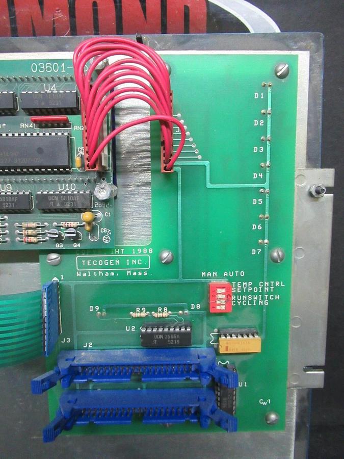 Used TECOGEN INC CHILLER MONITOR 05464-ASSY-31107-03-B 03601-85 31106-03 **WARRANTY**