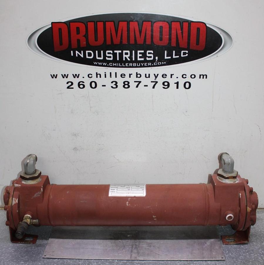 Used API BASCO HEAT EXCHANGER 4-W-24-MAHT-4-P-CP 04024 240 PSIG 400°F 2' X 6"