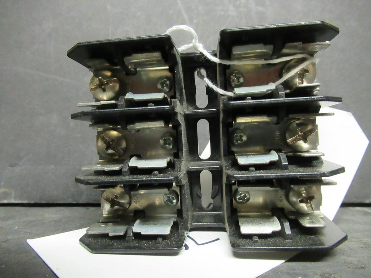 Used MARATHON FUSE LUG SET 6M30A3SQ1 600 VOLT 30 AMPS **WARRANTY INCLUDED!**