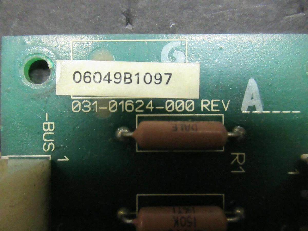 Used YORK JOHNSON CONTROLS FILTER CIRCUIT BOARD 031-01624-000 REV A 031-01624 PCPR