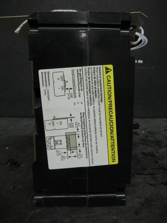 Used SQUARE D BREAKER FAL22050 50 AMP 240 VAC 2 POLE W/ LUGS **WARRANTY**