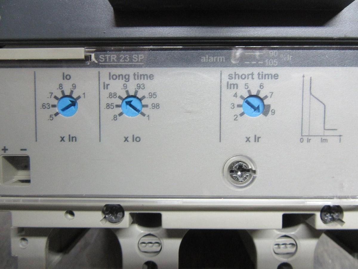 Used SQUARE D POWERPACT CIRCUIT BREAKER 604293P2 400 AMP 3-POLE 600 VAC