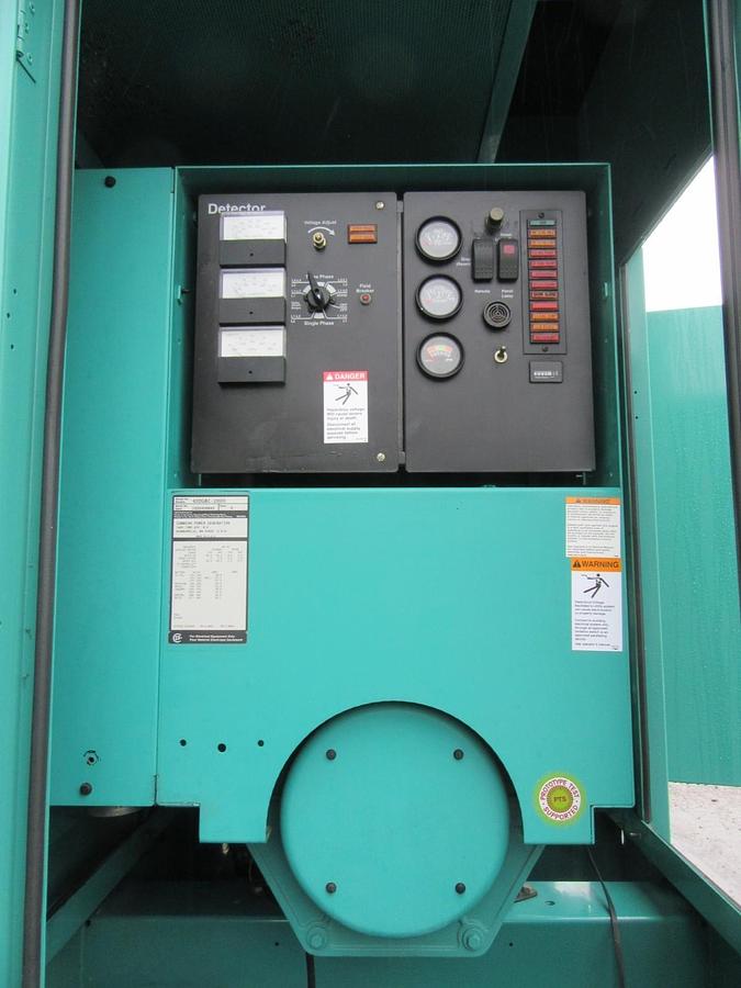 Used 40 KW DIESEL GENERATOR CUMMINS 120/240V B3.9-G2 ENCLOSED RECONNECTABLE VIDEO