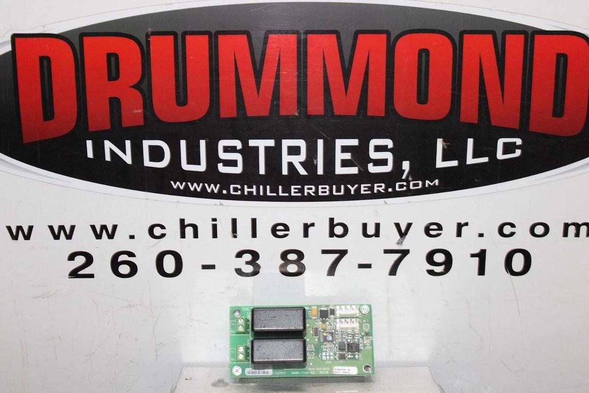 Used TRANE DUAL TRIAC OUTPUT CIRCUIT BOARD X13650734-04 REV. D 6400-1124-03 REV. B