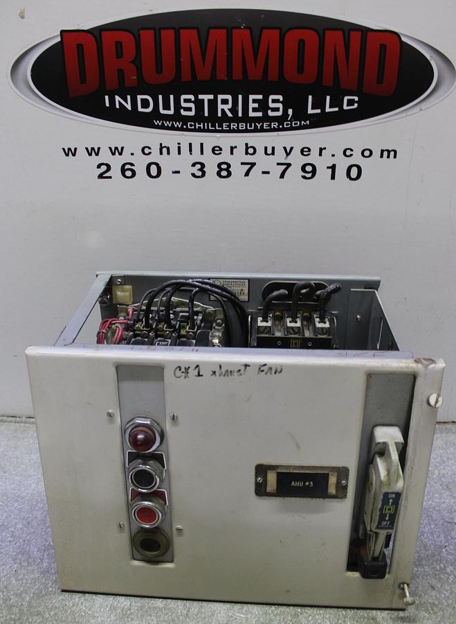Used SQUARE D MOTOR CONTROL STARTER BUCKET MCC MODEL 4 12" NEMA 2
