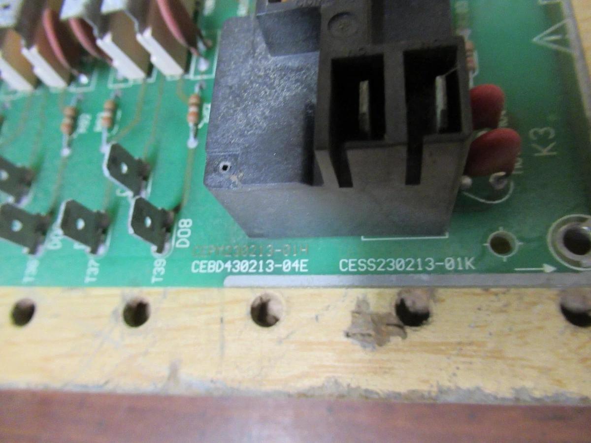 Used CARRIER CONTROL CIRCUIT BOARD CEBD430213-04E CESS230213-01K