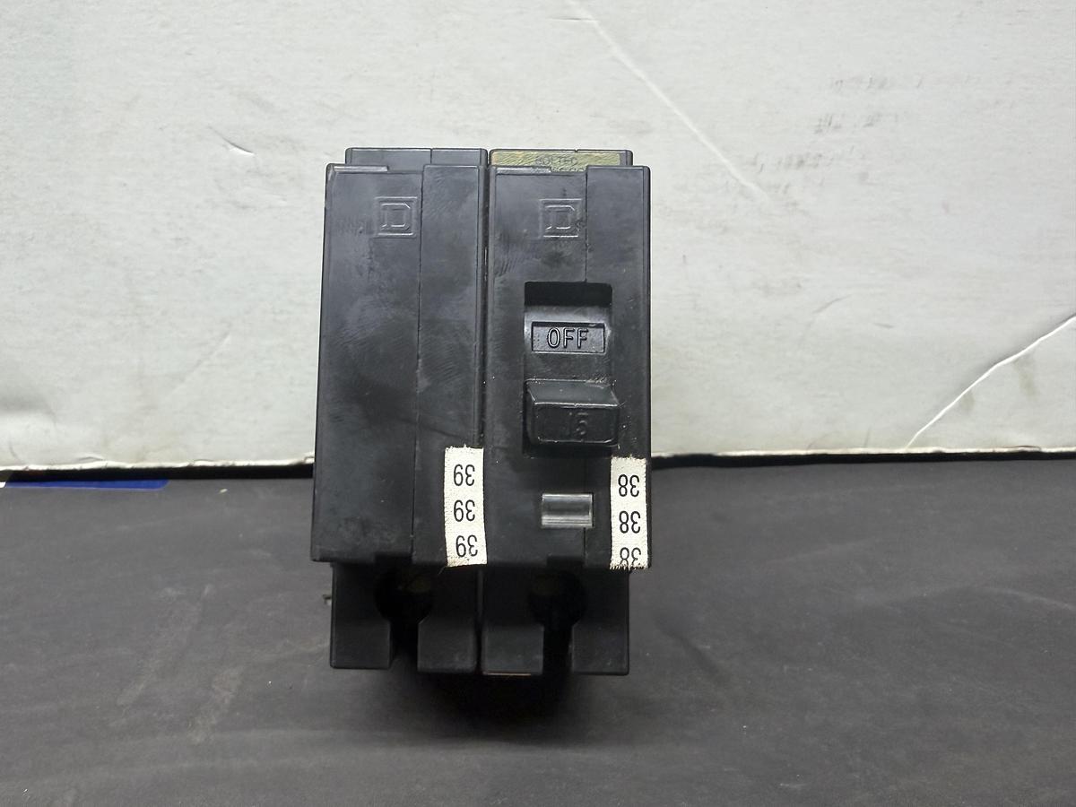 Used SQUARE D CIRCUIT BREAKER EHB34020 20 AMP 480/277 VAC 3-POLE