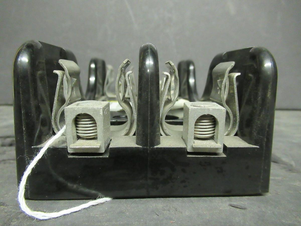 Used LITTELFUSE FUSE LUG SET LR60060-2CR 600 VOLTS 60 AMP **WARRANTY INCLUDED!**