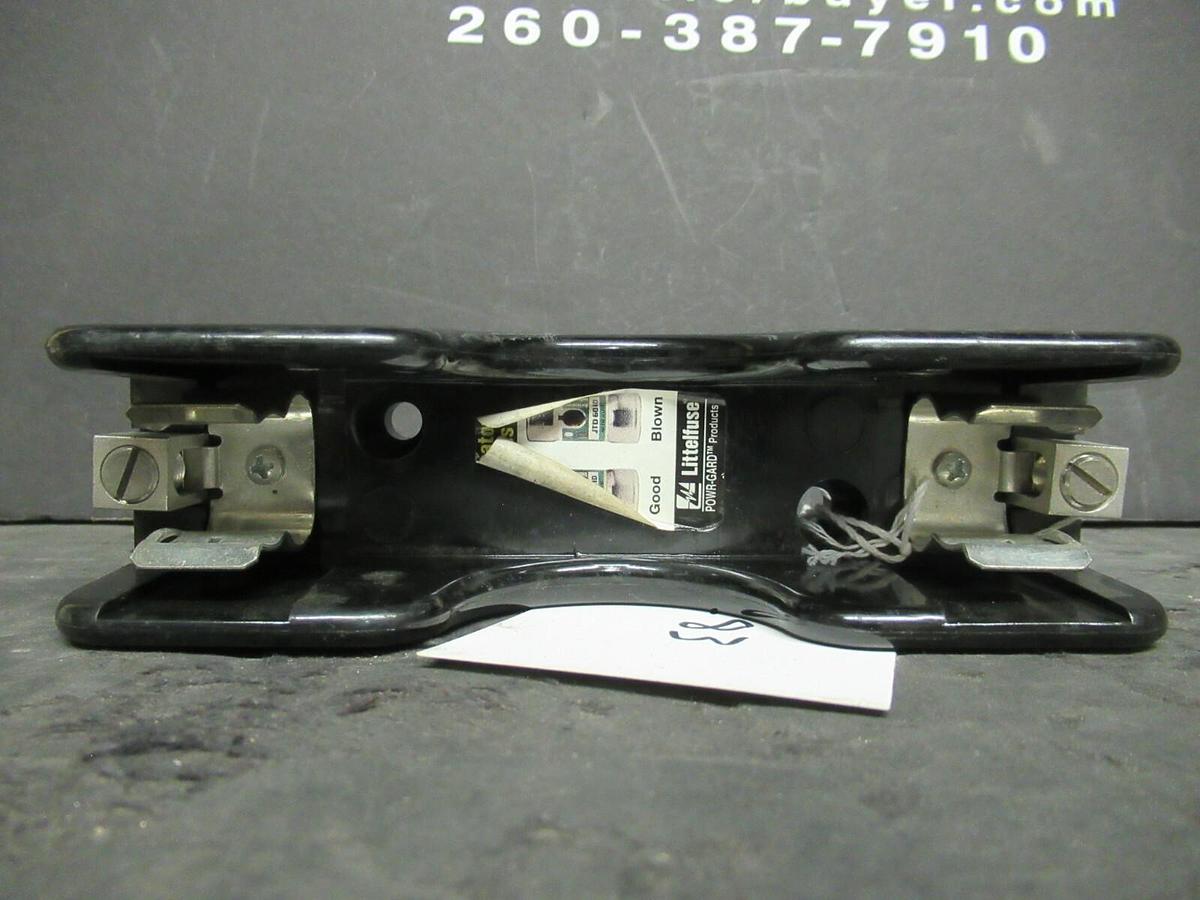 Used LITTELFUSE FUSE LUG SET LR60060-1C 600 VOLTS 60 AMP **WARRANTY INCLUDED!**