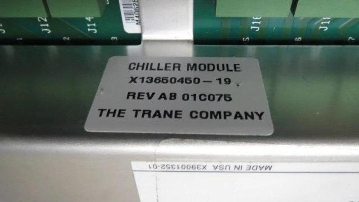 Used TRANE CHILLER MODULE X13650450-19 REV. AB **WARRANTY INCLUDED**