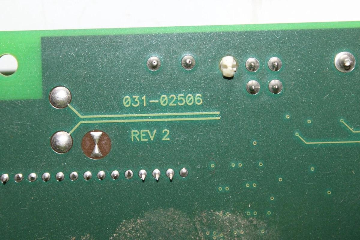 Used YORK CHILLER VSD LOGIC CIRCUIT BOARD 031-02506-002 REV. B *WARRANTY*