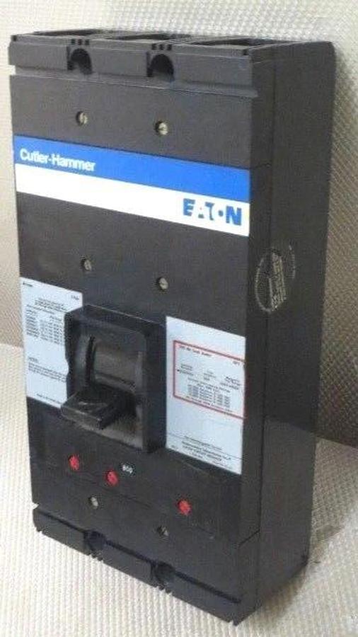 Used CUTLER HAMMER MH BREAKER 800 AMP 600 VAC 3 POLE W/ 800 AMP TRIP MODEL MH360800A