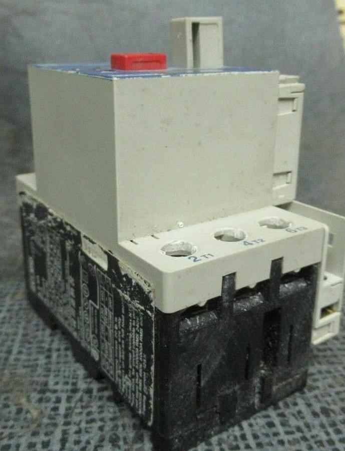 Used SCHNEIDER MANUAL MOTOR STARTER GV1-M10 660V 25A 7.5HP COIL: 24V **WARRANTY**