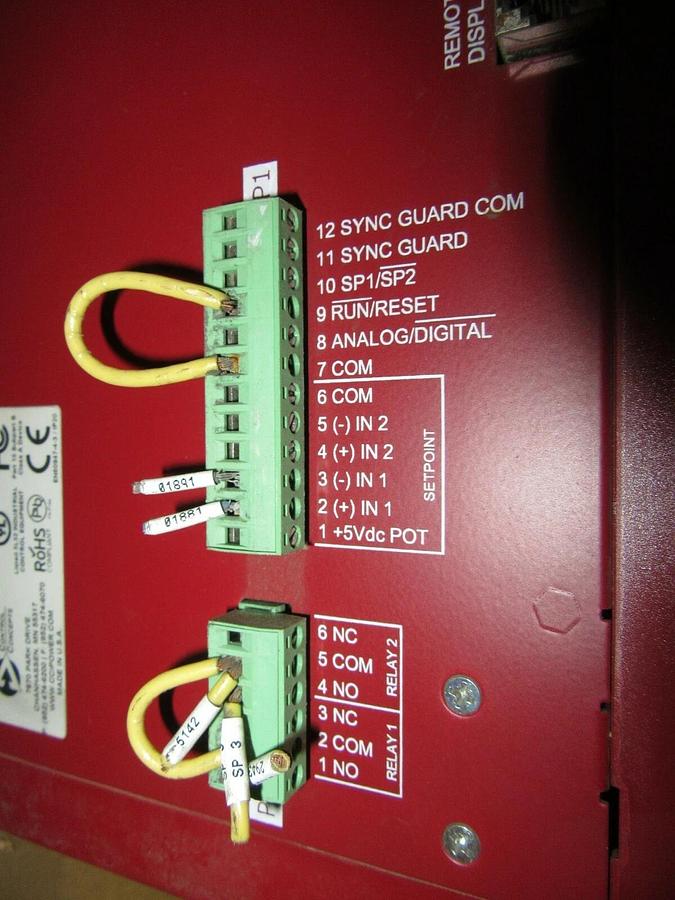 Used CONTROL CONCEPTS SCR POWER CONTROLLER FUSION-ZC-1-8000 24-600 VAC 320A 1-PHASE