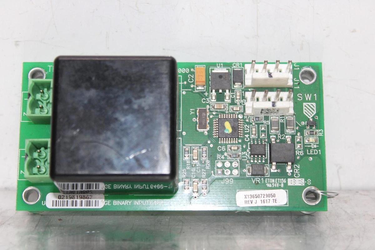 Used TRANE HIGH VOLTAGE BINARY CIRCUIT BOARD 6400-1120-03 REV. B X13650729050 REV. J