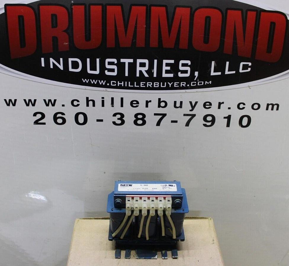 Used MTE 3-PHASE REACTOR RL-00403 4-6 AMP 600 VOLT 9 mH 50/60 HZ **WARRANTY**