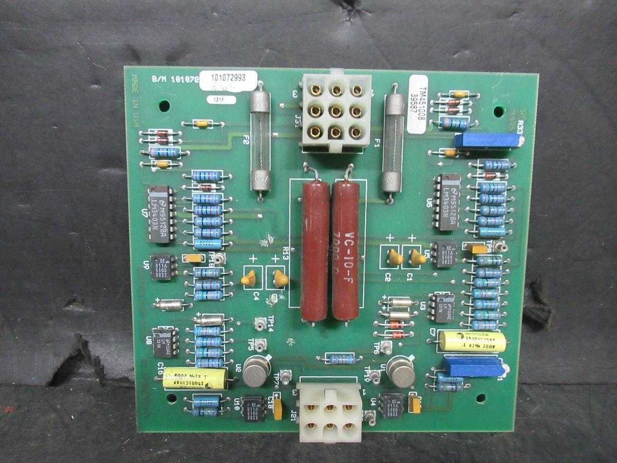 Used EXIDE SCANTEK HVDC CIRCUIT BOARD 101072993 REV. C EE 118302797-A