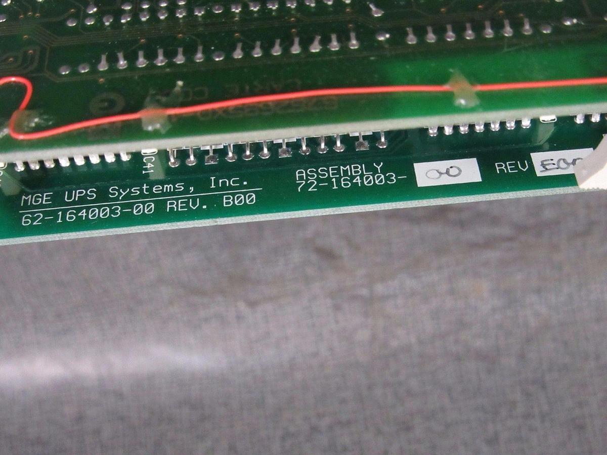 MERLIN GERIN / MGE BOARD ASSEMBLY # COJU 6762686 & MOJU 6762812 & 72-164003-00