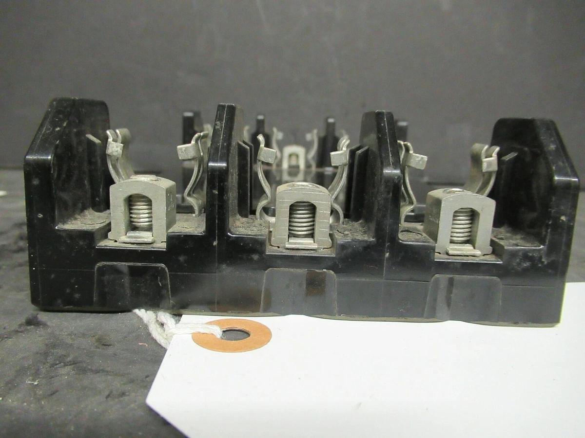 Used LOT OF 3 LITTELFUSE FUSE HOLDER LH60030-3C FOR 30 AMP 600 V *WARRANTY INCLUDED*