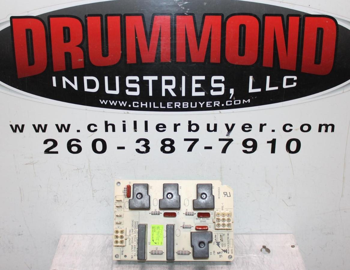 Used MEGATECH ELECTRO RELAY I/O CIRCUIT BOARD HK35AA003 PCBHK35AA0003 REV. 4