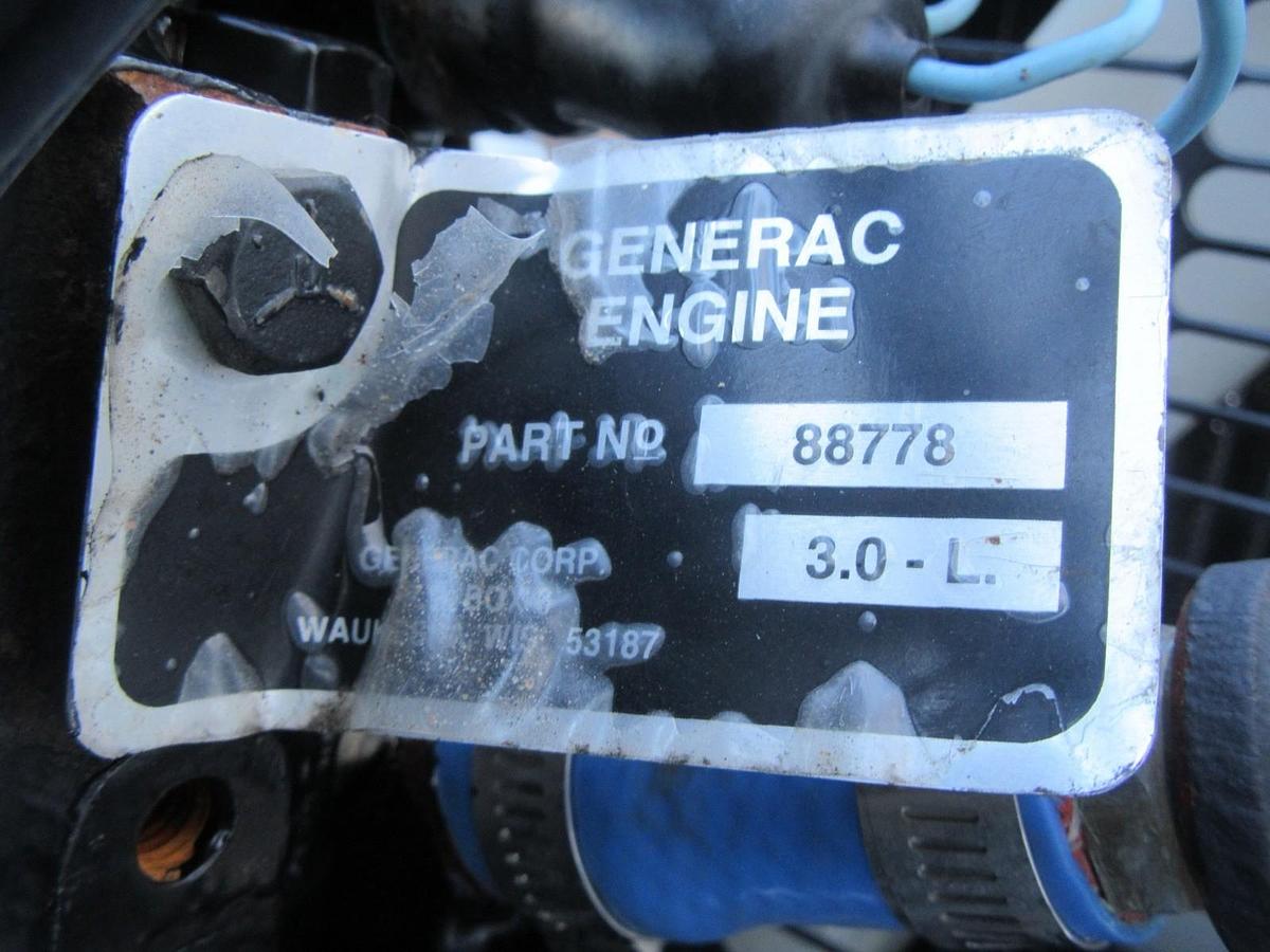 Used 25 KW GENERATOR GENERAC NATURAL GAS LP PROPANE 120/240V 1 PH SG025 270 HRS VIDEO