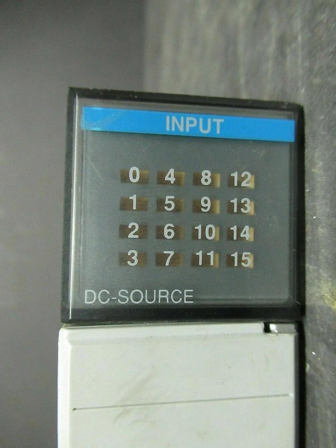 Used ALLEN BRADLEY SLC 500 1746-IV16 DC SOURCE INPUT MODULE SER. C **WARRANTY**