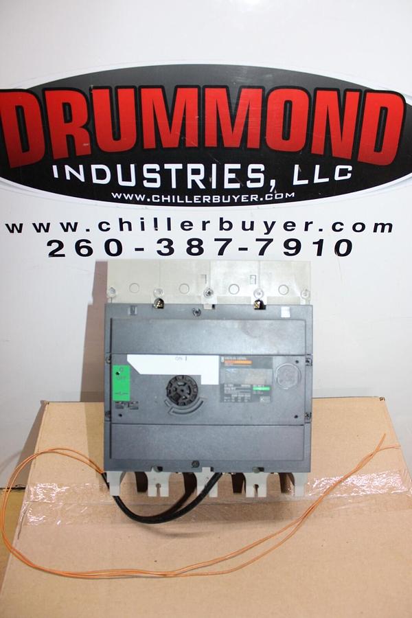 Used MERLIN GERIN INTERPACT MOLDED CASE SWITCH INS400 400 AMP 750 VOLT 3-POLE